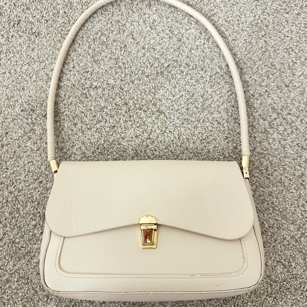 Elegant Cream Handbag